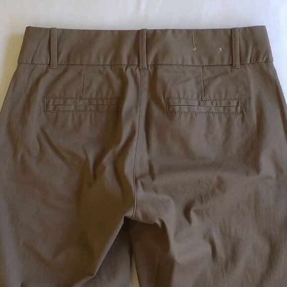 *50off3* J Crew Curvy Fit Mid-Rise Stretch Chino Boot Cut Pants 2 2S 30x31 - Picture 4 of 5